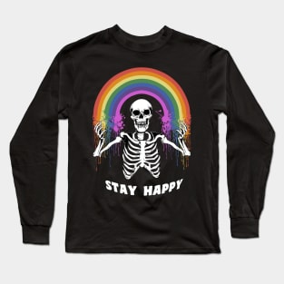 Stay Happy Long Sleeve T-Shirt